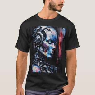 Dreaming Cyborg:テクノロジーとHumaniの融合 Tシャツ