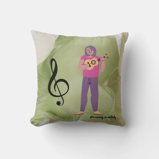 Dreaming in Melody クッション (正面)