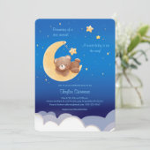 Dreaming New Arrival Teddy Bear Moon 招待状 (スタンド正面)