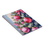 Dreaming of a Pink Christmas | Merry Watercolor ノートブック (右側)