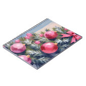 Dreaming of a Pink Christmas | Merry Watercolor ノートブック (左側)