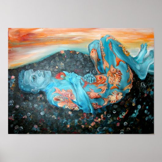 dreaming of fish ポスター (正面)