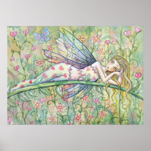 Dreaming of My Valentine Fairy Poster ポスター
