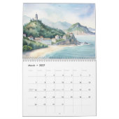 Dreaming of Spain | 2026 水彩画旅行アート カレンダー (3月 2027)