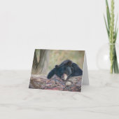 Dreaming of the Blue Ridge notecard サンキューカード (正面)