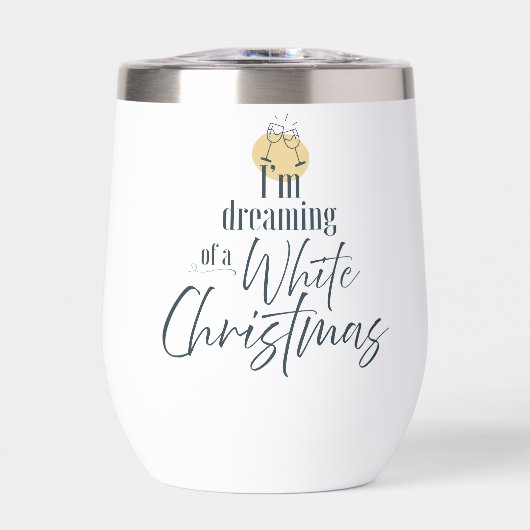 Dreaming of White Christmas Festive Stemless (正面)