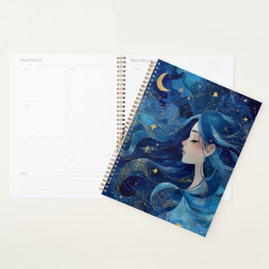 Dreaming Under Stars - Goddess プランナー手帳 (ディスプレー)