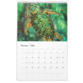 Dreaming Wild – Australian Animals in Aboriginal S カレンダー (2月 2026)