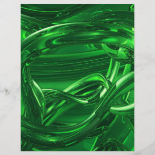 DREAMLAND GREEN抽象芸術壁紙の背走景 チラシ