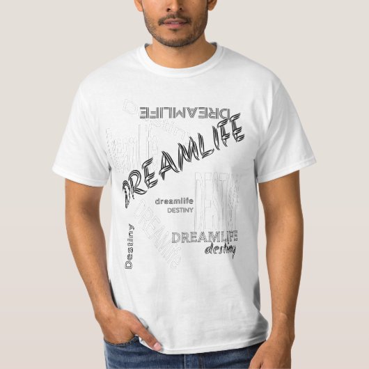 DreamLifeデスティニーカラーリングTシャツ Tシャツ (正面)