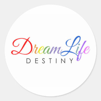 DreamLifeデスティニーステッカー ラウンドシール