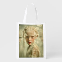 Dreamlike Children Portrait  Whispered Light Child エコバッグ