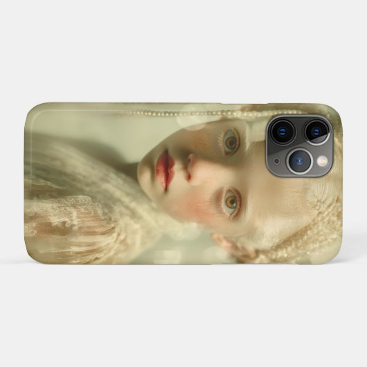 Dreamlike Children Portrait  Whispered Light Child Case-Mate iPhoneケース (裏面(横))