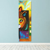 DREAMRZ - CAT ONE – 第1プリント キャンバスプリント (インサイチュ (ウッドフロア))