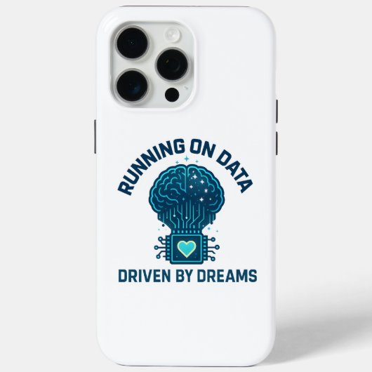 Dreams走によって駆動されるデータ上のAIアート Case-Mate iPhoneケース (裏面)
