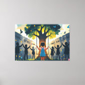 dreams キャンバスプリント (正面)