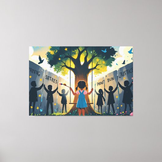 dreams キャンバスプリント (正面)