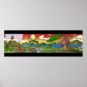 Dreams 36" x 12インチ、バリューポスター紙(マット) ポスター