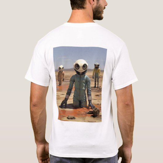 Dreams Beyond Earth/Alien Art Shirt Tシャツ (裏面)