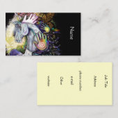 Dreams~businessウマ科のなカード 名刺 (正面/裏面)