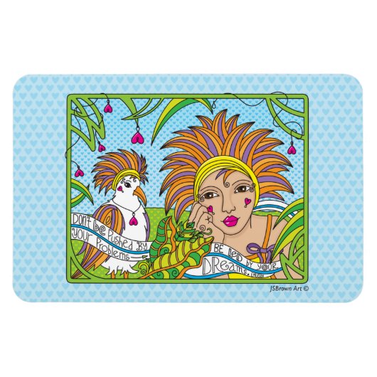 Dreams_Flexibleマグネット6"x4"でリード マグネット (横)