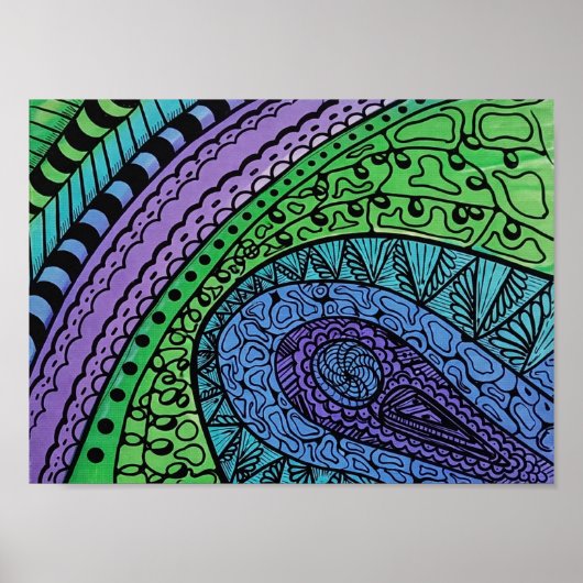 Dreams in Blue ポスター (正面)