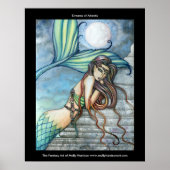 Dreams of Atlantis Mermaid Poster ポスター (正面)