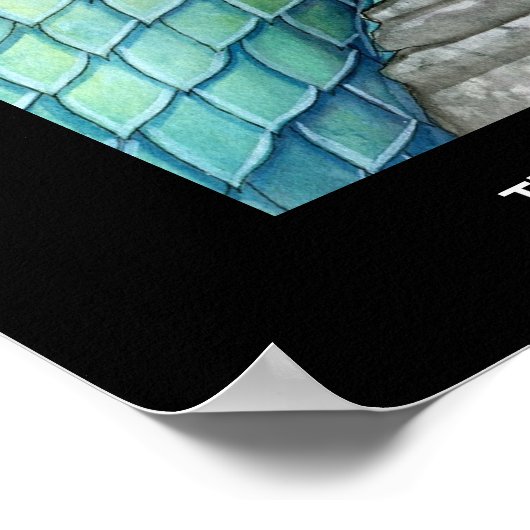 Dreams of Atlantis Mermaid Poster ポスター (角)