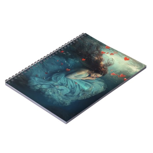 Dreams of Love Spiral Notebook ノートブック (左側)