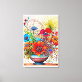 dreams through the fabric of dawn キャンバスプリント