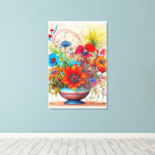 dreams through the fabric of dawn キャンバスプリント (インサイチュ (ウッドフロア))