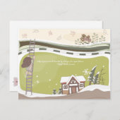 Dreamscapeお洒落な11の郵便はがき ポストカード (正面/裏面)