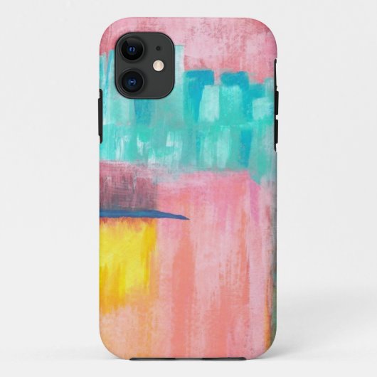 Dreamscapeの抽象美術の元の絵画のデザイン Case-Mate iPhoneケース (裏面)