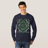 Dreamscapeモーション – 芸術的抽象芸術T型 Tシャツ (正面フル)