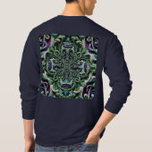 Dreamscapeモーション – 芸術的抽象芸術T型 Tシャツ (裏面)