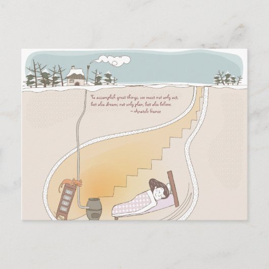 Dreamscape お洒落 10ポストカード ポストカード (正面)