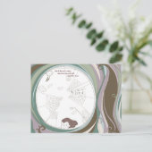 Dreamscape 4お洒落はがき ポストカード (スタンド正面)