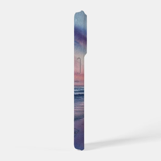 Dreamscape Coastal Sunset Cover iPhone 15  iPhoneケース (右側面)