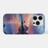 Dreamscape Coastal Sunset Cover iPhone 15  iPhoneケース (裏面横)