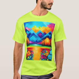 Dreamscape Horizon 絵を描's Tシャツ