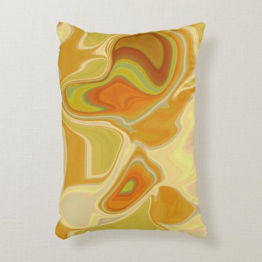 Dreamscape in Gold アクセントクッション (正面(垂直))