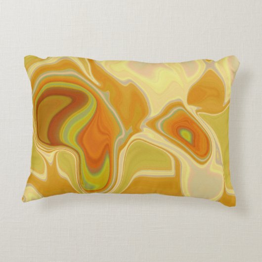 Dreamscape in Gold アクセントクッション (裏面)