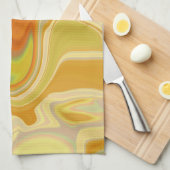 Dreamscape in Gold キッチンタオル (四つ折り)