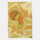 Dreamscape in Gold キッチンタオル (縦)