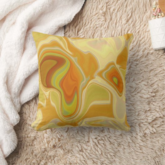 Dreamscape in Gold クッション (ブランケット)