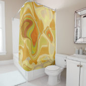 Dreamscape in Gold シャワーカーテン (インサイチュ)