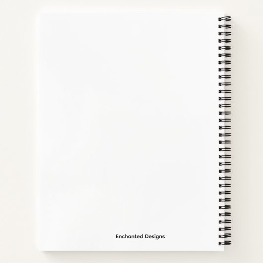 Dreamscape In The Forest Notebook ノートブック (裏面)