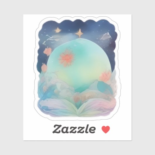 Dreamscape Open Book Universe シール (シート)