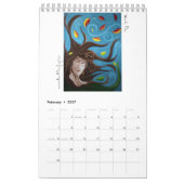 Dreamscapesの超現実的なカレンダー カレンダー (2月 2027)