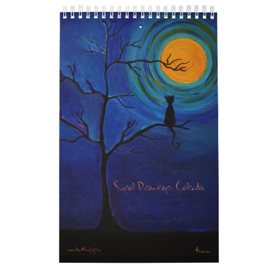Dreamscapesの超現実的なカレンダー カレンダー (カバー)